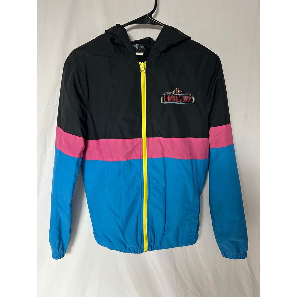 Universal Studios Windbreaker Jacket XS Retro Col… - image 1